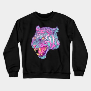 Transgender Pride Tiger Crewneck Sweatshirt